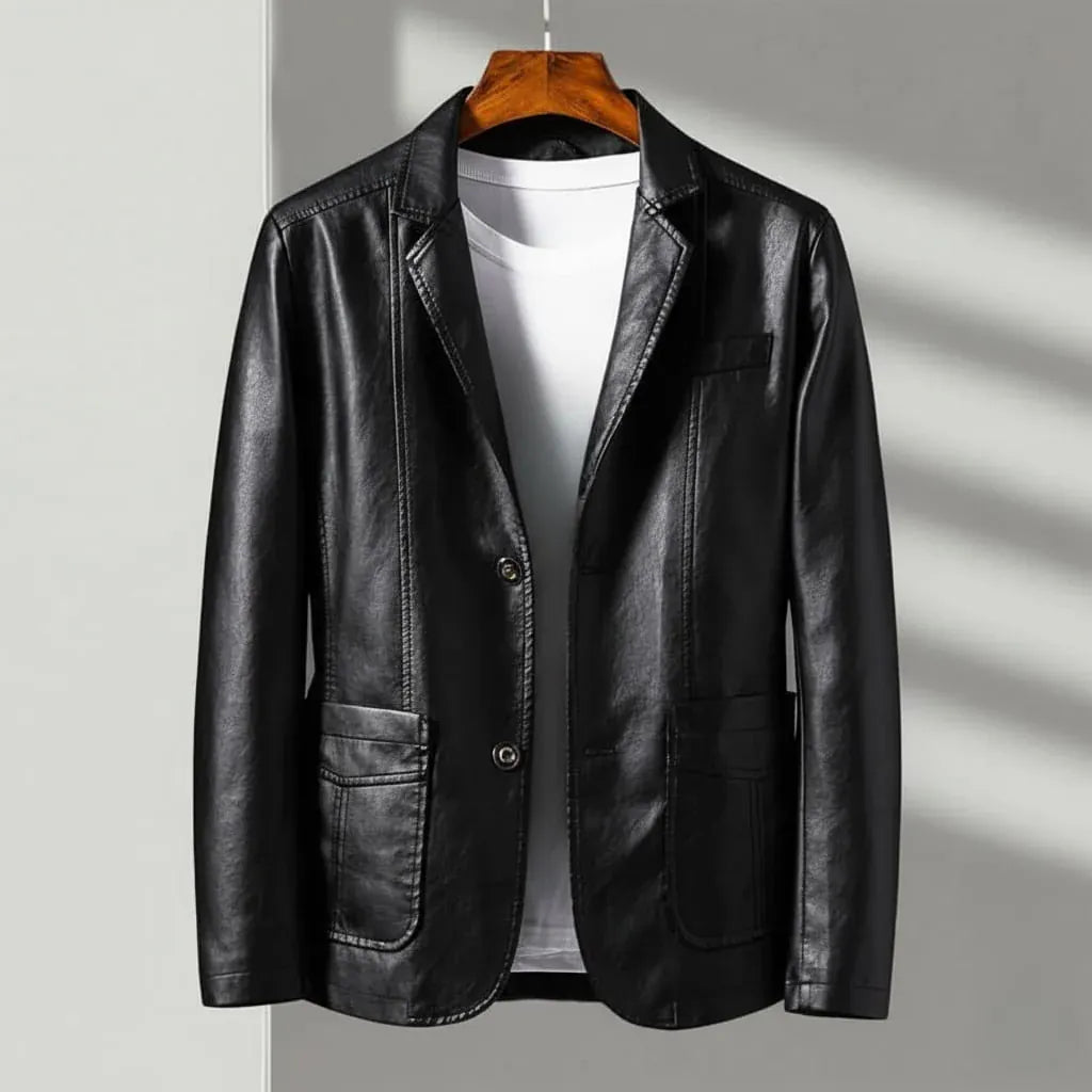 Blazer en cuir DONACCI