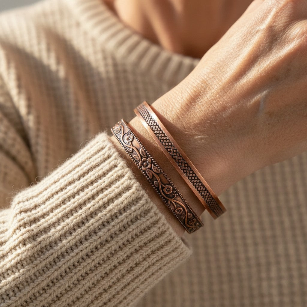 Ensemble de bracelets en cuivre – Aveloire Paris