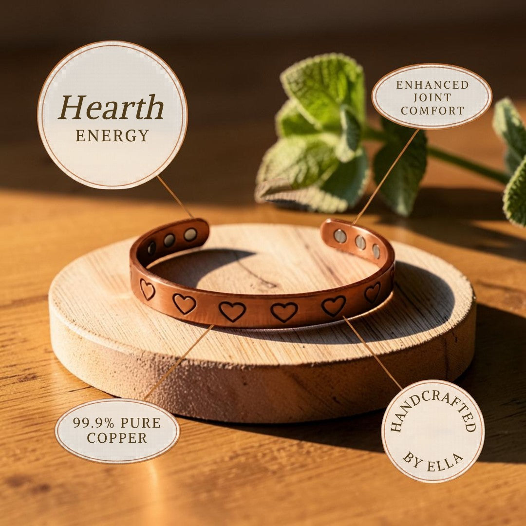 Bracelet en cuivre Hearth – Aveloire Paris