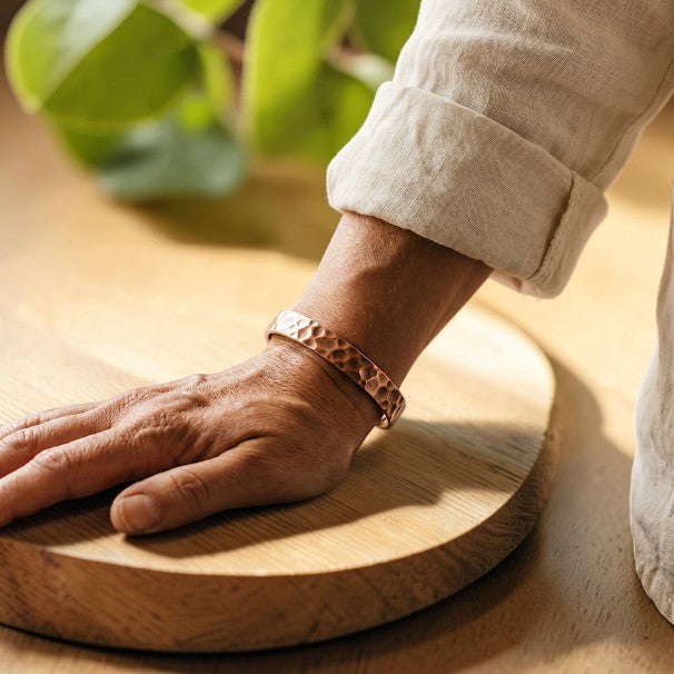 Bracelet en cuivre Furrow – Aveloire Paris