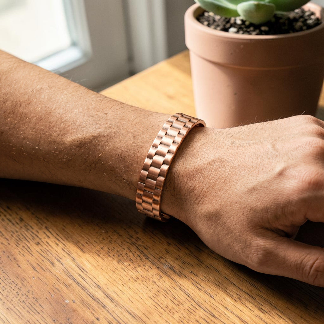 Bracelet en cuivre pour hommes – Aveloire Paris