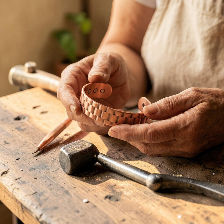 Bracelet en cuivre pour hommes – Aveloire Paris