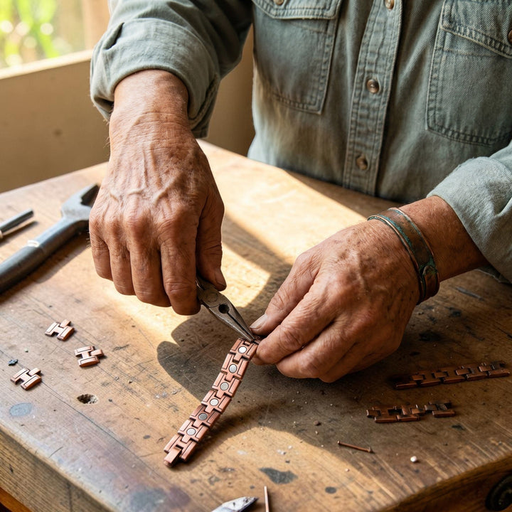 Bracelet en cuivre pour hommes Gorse – Aveloire Paris