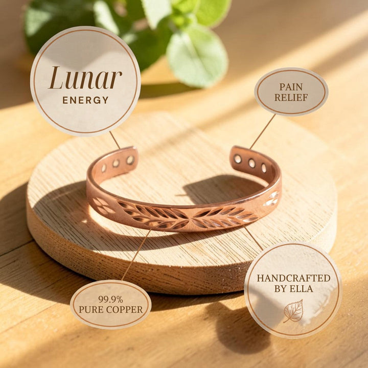 Bracelet en cuivre lunaire – Aveloire Paris