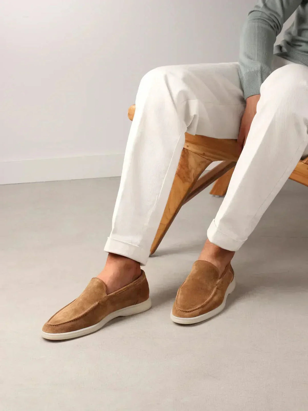 Mocassin en daim classique Desert