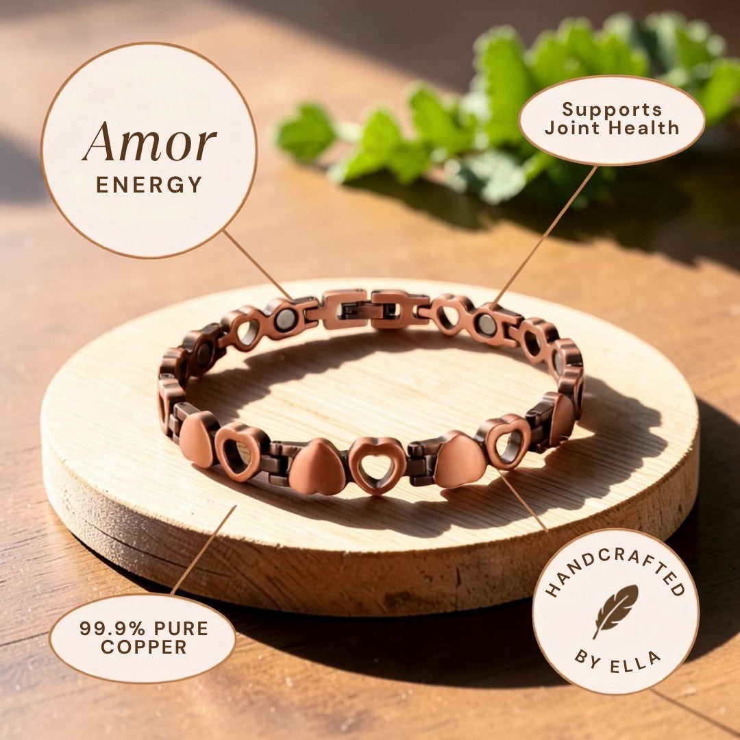 Bracelet de cheville en cuivre Amor – Aveloire Paris