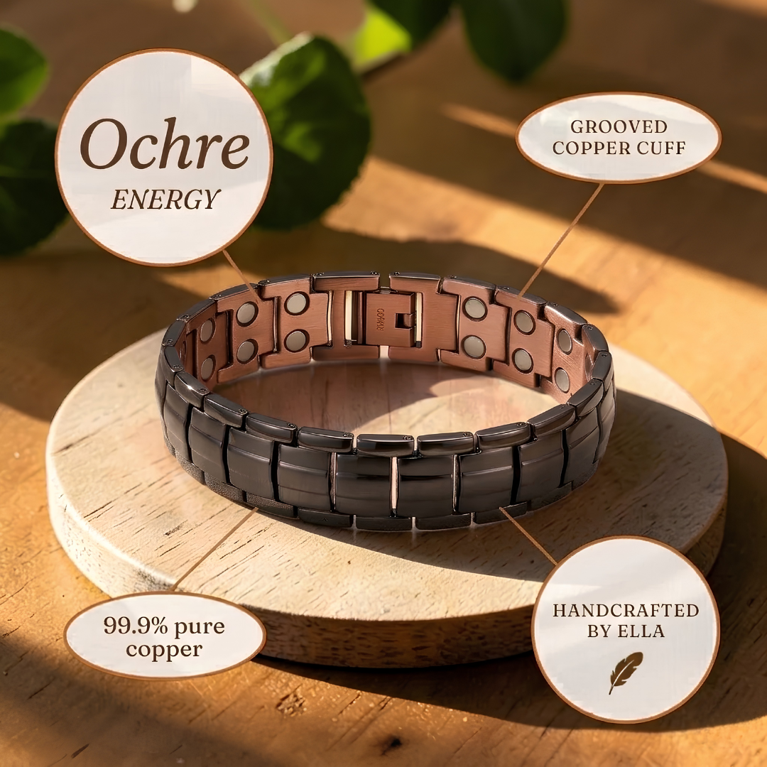 Bracelet en cuivre pour hommes Ochre – Aveloire Paris