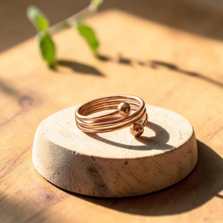 Bague en Cuivre Silt Or – Aveloire Paris